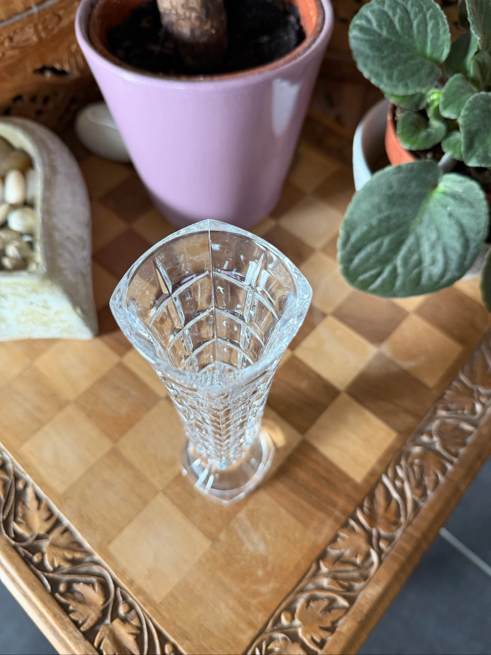 Vaso de vidro perfeito estado – photo 3